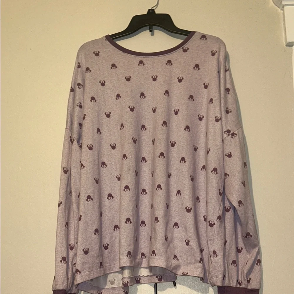 Disney Purple and Maroon Pajama Set - Picture 5 of 12